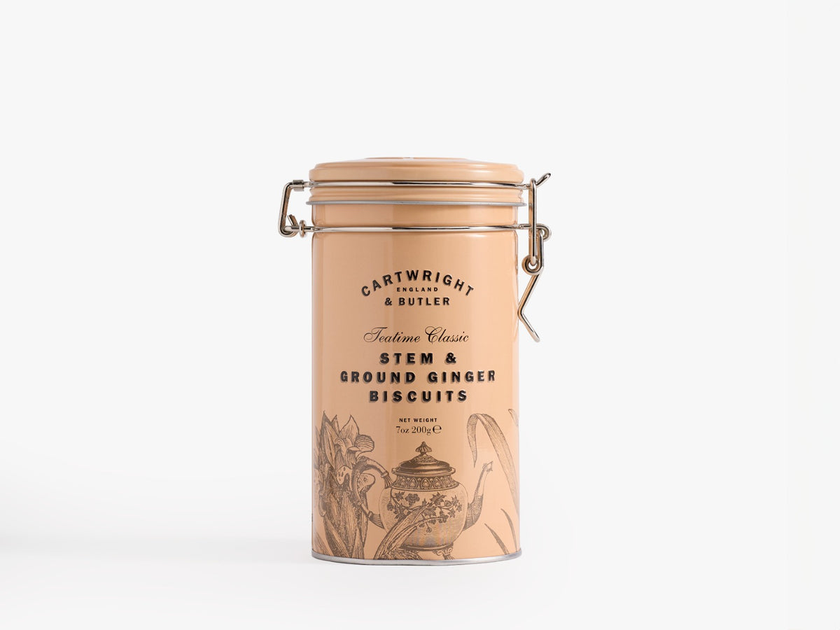 Cartwright & Butler Stem & Ground Ginger Biscuits in Tin