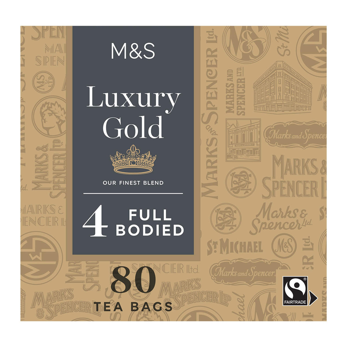 luxury tea bags Abuja M&S Gold Tea 250g for gift boxes by Giftsnboxes
