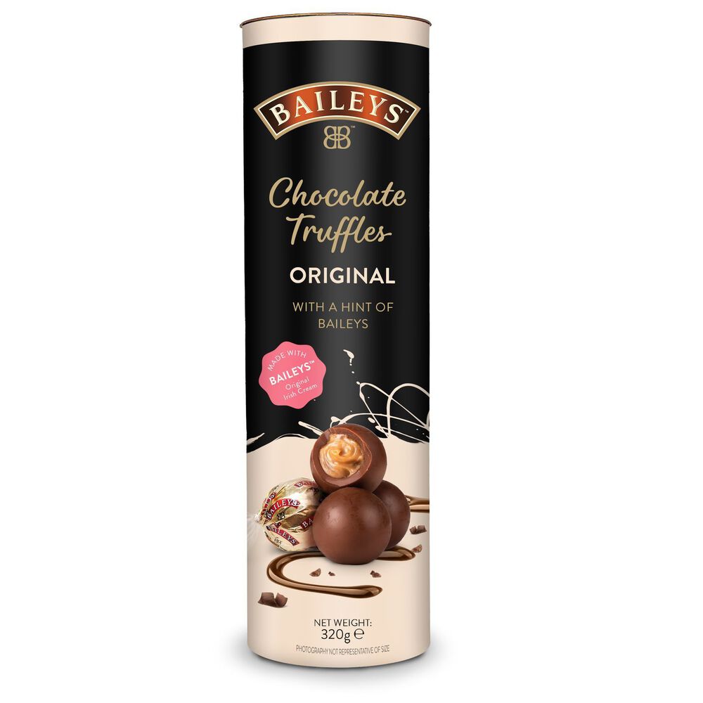 Baileys Original Chocolate Twistwrap Truffles Tube 320g