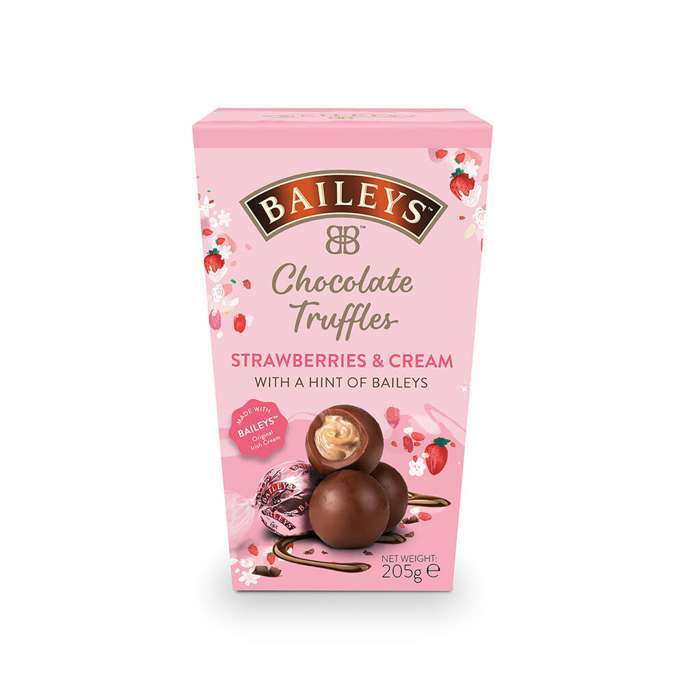 Baileys Strawberries & Cream Chocolate Truffles 205g