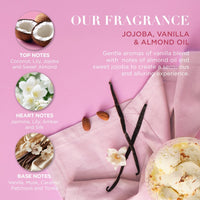 Baylis and Harding Jojoba Vanity Bag Gift Set with bath bubbles, body lotion, shower crème and cosmetic bags