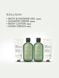 self care gift set Abuja Baylis and Harding wellness wash bag gift set by Giftsnboxes