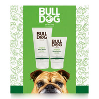 men skincare gift set Abuja Bulldog original duo face wash moisturiser by Giftsnboxes