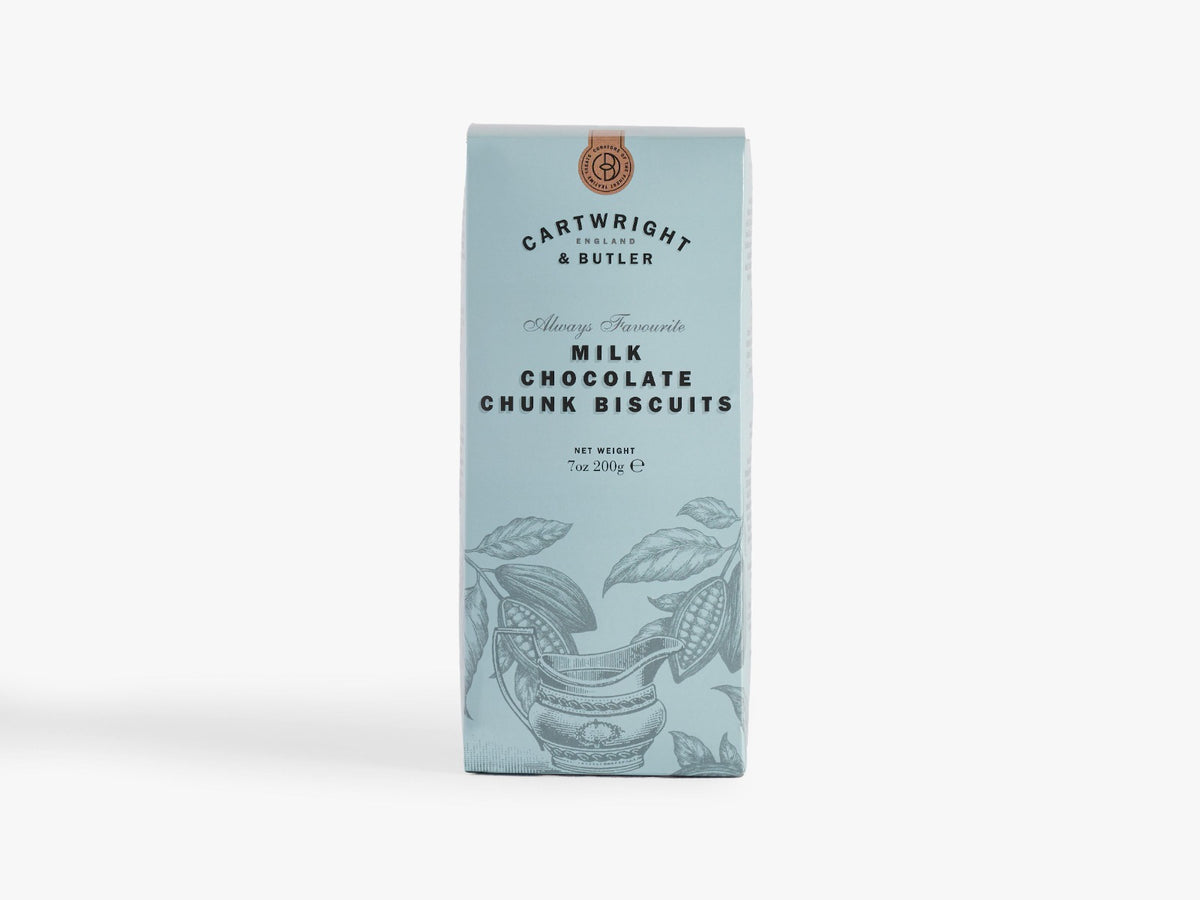 Cartwright & Butler Milk Chocolate Chunk Biscuits 200g