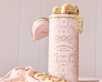 Cartwright & Butler Raspberry & White Chocolate Biscuits in Heart Shaped Tin