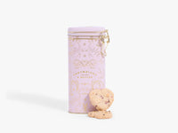 Cartwright & Butler Raspberry & White Chocolate Biscuits in Heart Shaped Tin