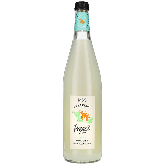 M&S Sparkling Ginger & Mexican Lime Pressé