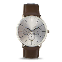 Men’s Watch Leather Strap brown