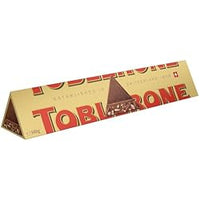 Toblerone Swiss chocolate gift bars with honey almond nougat