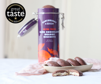 Cartwright & Butler Ultra Thick Dark Chocolate Orange Biscuits in Tin 190g