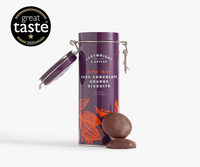 Cartwright & Butler Ultra Thick Dark Chocolate Orange Biscuits in Tin 190g