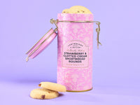 Cartwright & Butler Strawberry & Clotted Cream Shortbreads 150g