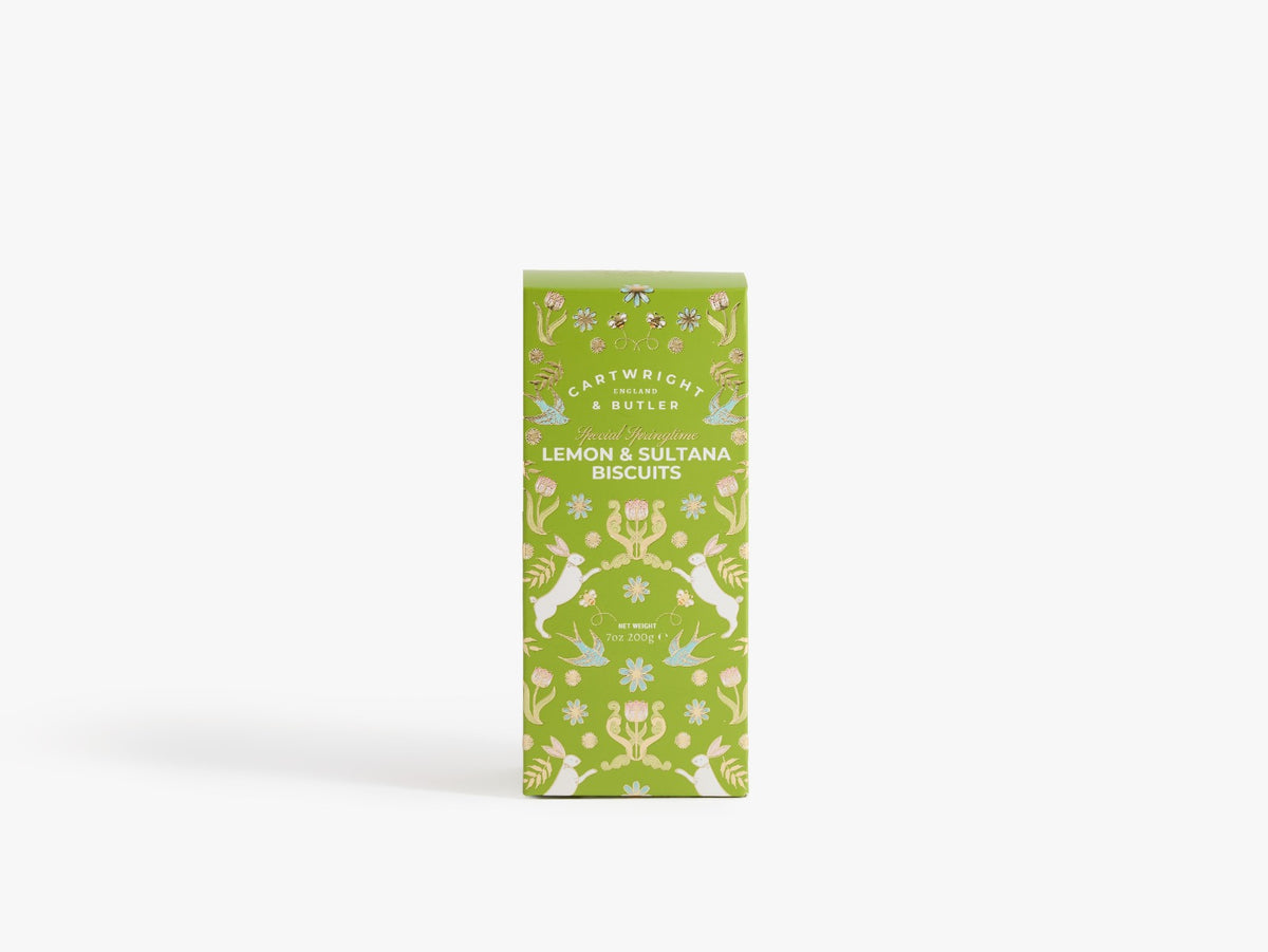 Cartwright & Butler Lemon & Sultana Biscuits in Carton 200g