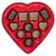 elmer chocolate assorted friendship peony heart – 4oz 10 pieces
