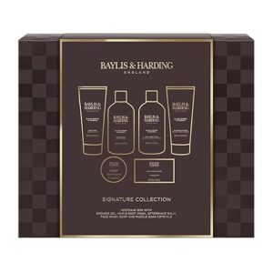 baylis & harding gift set for men luxury shower & prep pack black pepper & ginseng