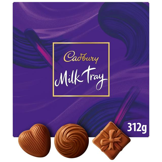 cadbury milk tray chocolate 312g