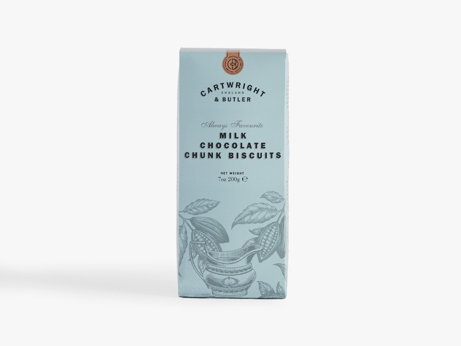 cartwright & butler milk chocolate chunk biscuits 200g