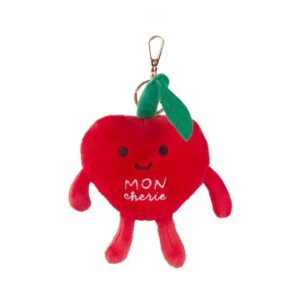 love valentine’s cherry keyring plush