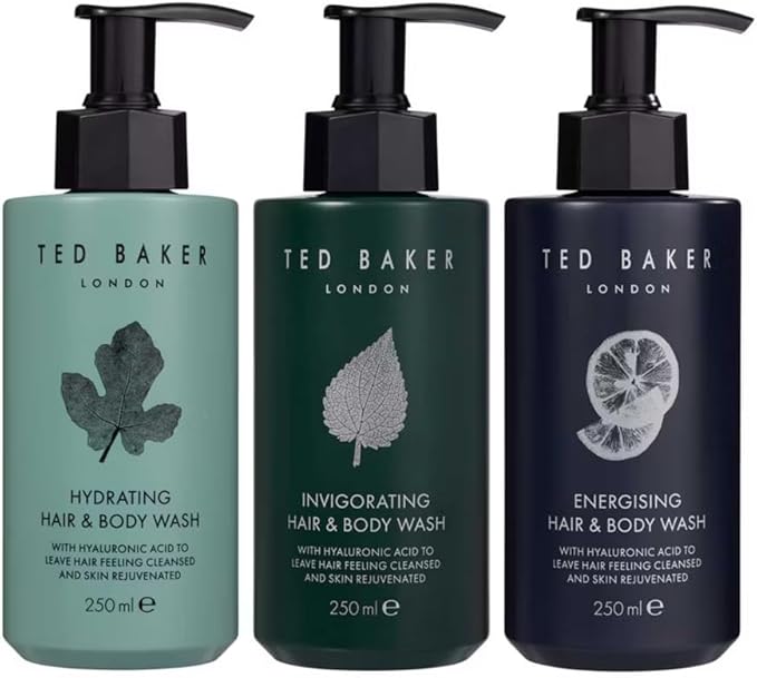ted baker scent sational body wash trio gift set
