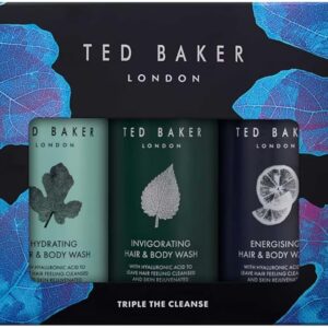 ted baker scent sational body wash trio gift set