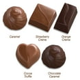 elmer chocolate assorted friendship peony heart – 4oz 10 pieces