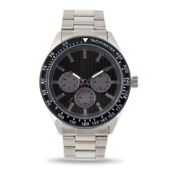 Classic Men’s Quartz Stainless Steel Watch