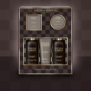 Baylis & Harding Black Pepper & Ginseng Men's Perfect Grooming Pack Gift Set