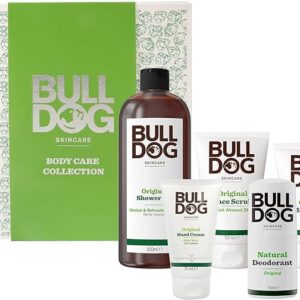 men body care gift set Abuja Bulldog skincare collection by Giftsnboxes