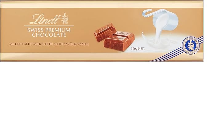 Lindt Gold Bar Milk Chocolate With Hazelnuts 300g delivery in Abuja by Giftsnboxes
