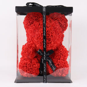 Luxury preserved flower Rose Bear gift for romantic occasions