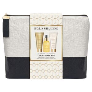 Baylis and Harding Sweet Mandarin and Grapefruit Luxury Wash Bag Gift Set with body wash, lotion and body spritz